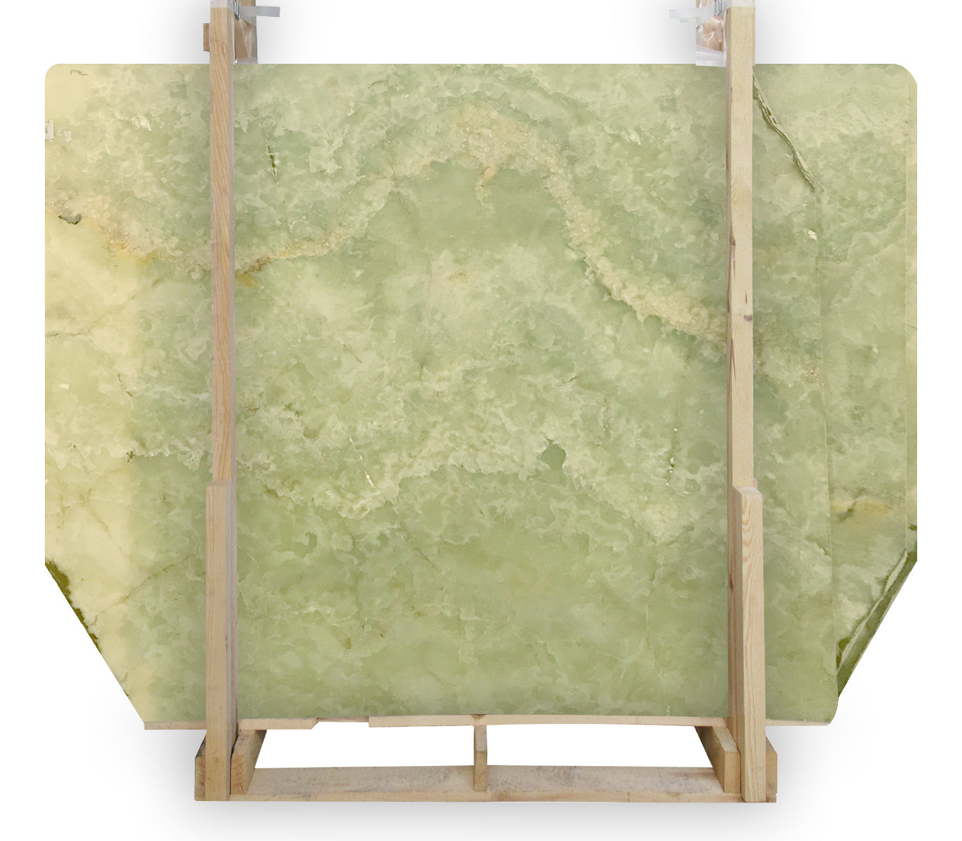 Pistachio Onyx Polished 2CM Slab # MP1097 Building Materials 