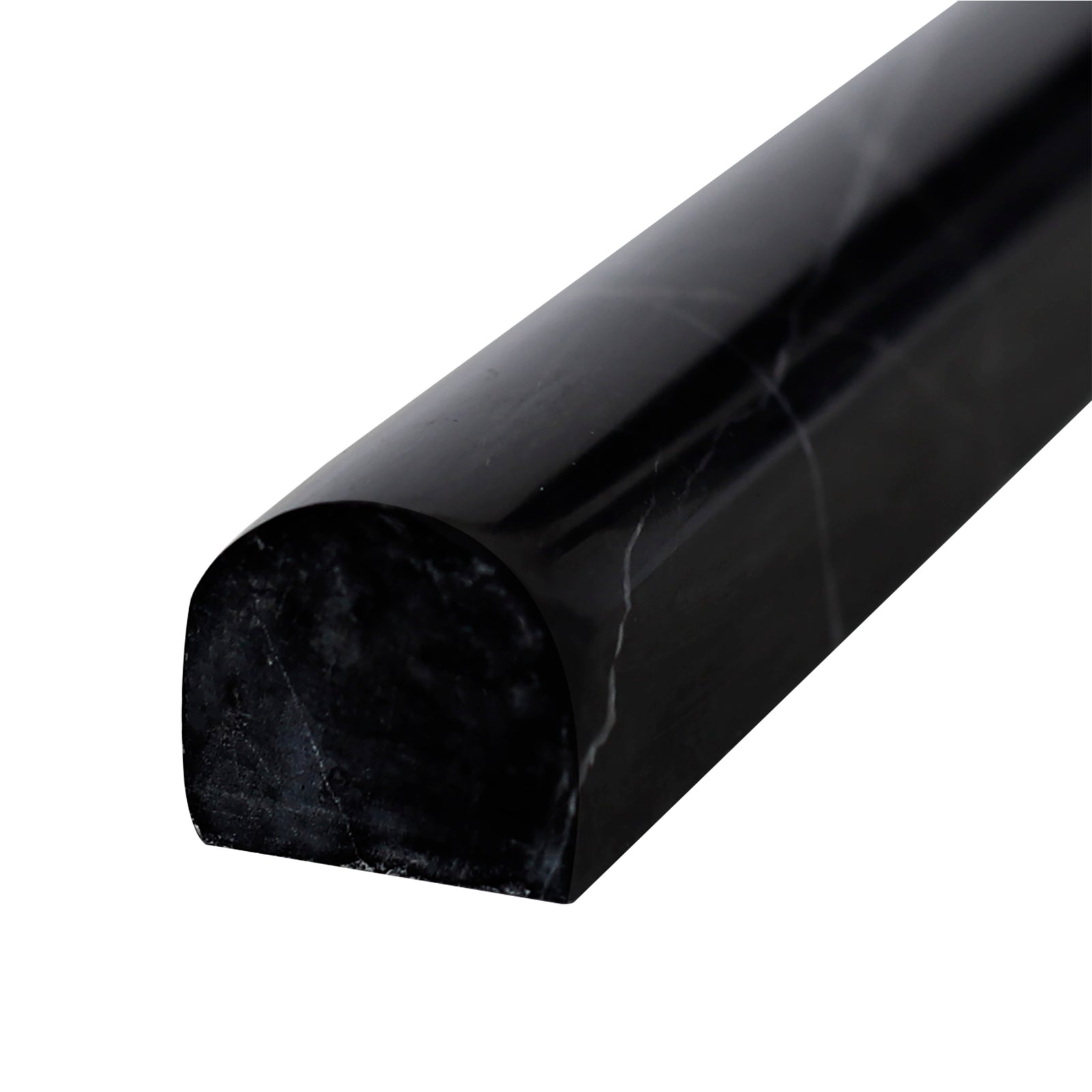 Black Silk Honed Pencil  Molding Building Materials 