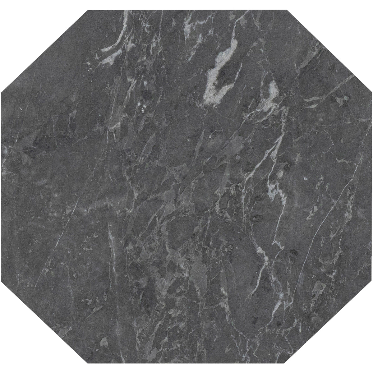 Lovina Grey Honed Octagon 12''  x 3/8'' Field Tile Building Materials 