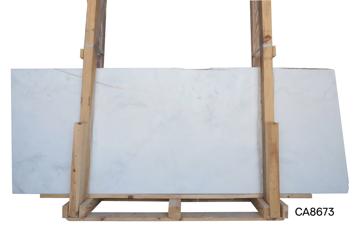 Overseas Bundle | Afyon White Honed 2CM Slab #KAACA8673