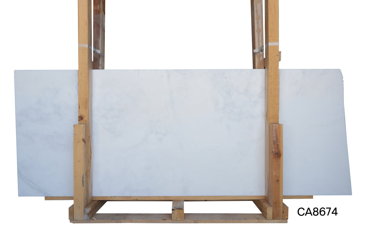 Overseas Bundle | Afyon White Honed 2CM Slab #KAACA8674