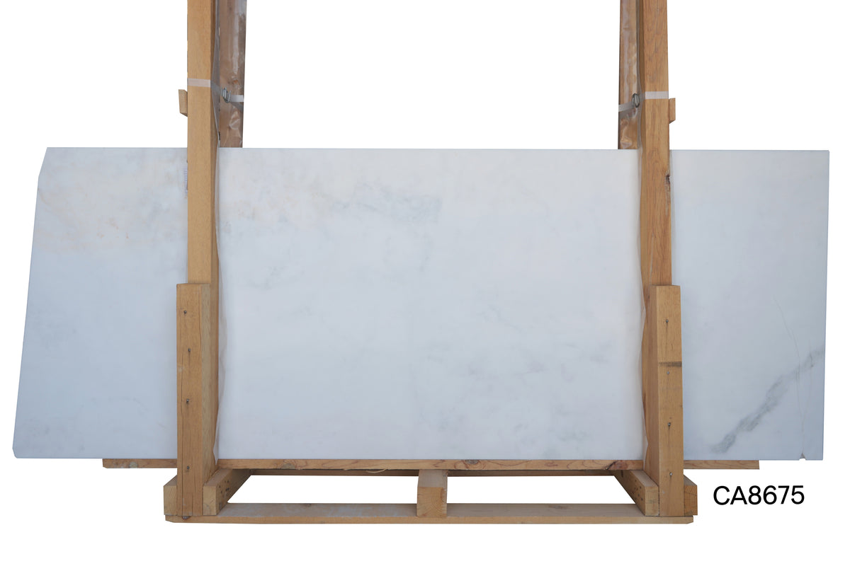 Overseas Bundle | Afyon White Honed 2CM Slab #KAACA8675