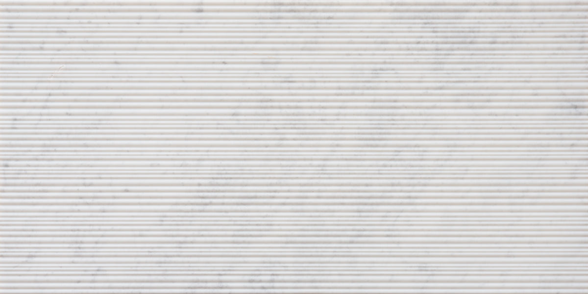 Bianco Carrara Bamboo 12'' x 24''  x 3/8'' Field Tile