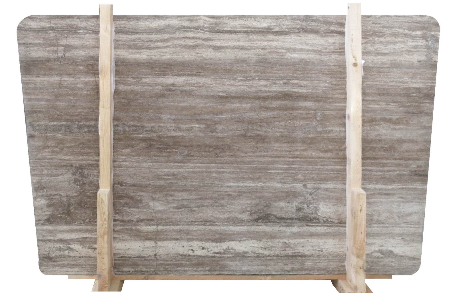 Silver Brown VC Polished 3CM Slab # TG754 Building Materials 