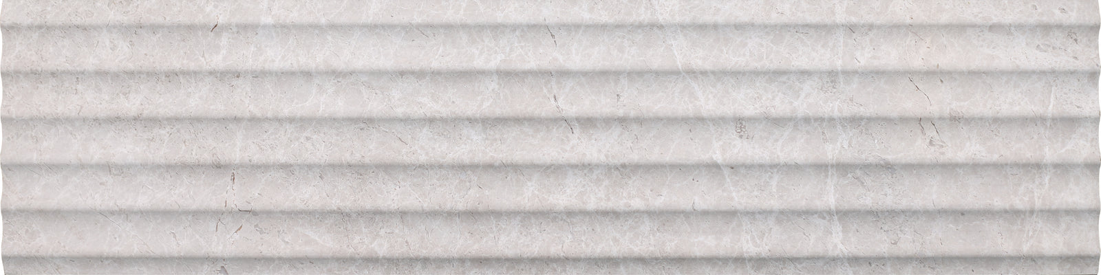 Vanillish Pearl Honed Flute-In 6'' x 24''  x 1/2'' Field Tile Building Materials 