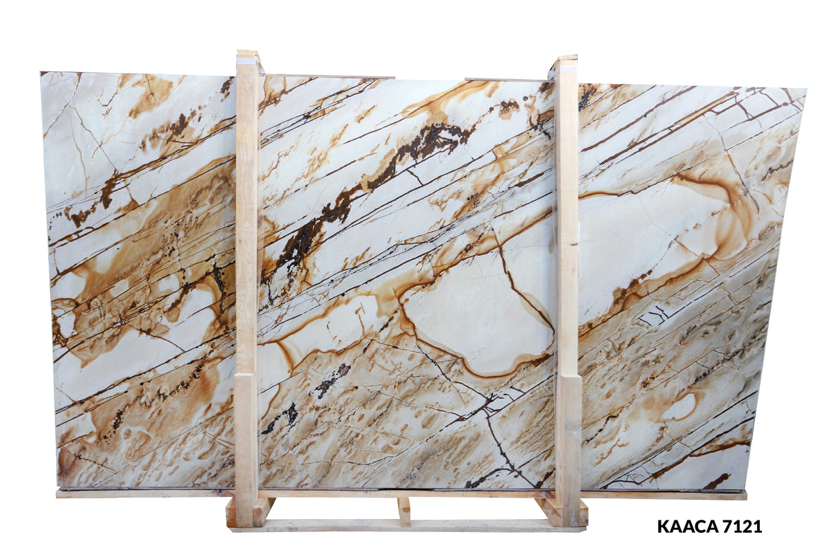 Spider Beige Polished  x 2CM Slab # CA7121