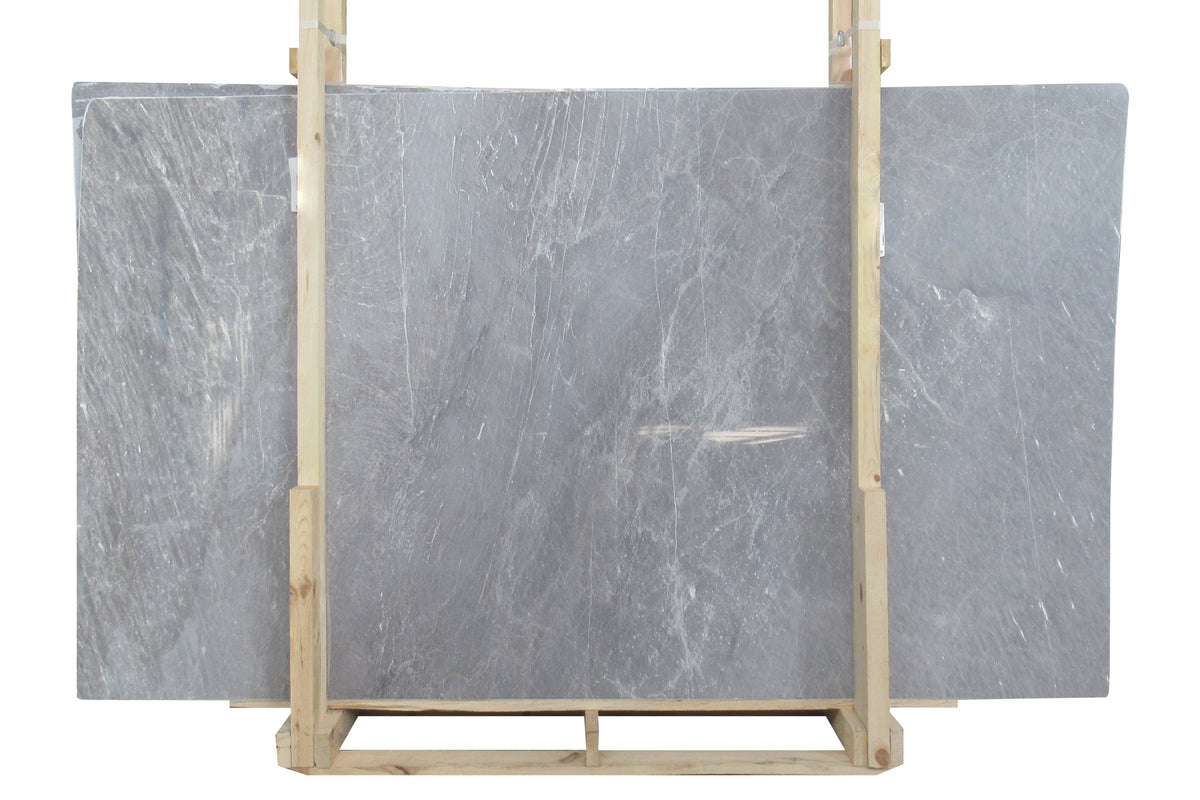 Earth Grey Polished  x 2CM Slab # T7253 Building Materials 