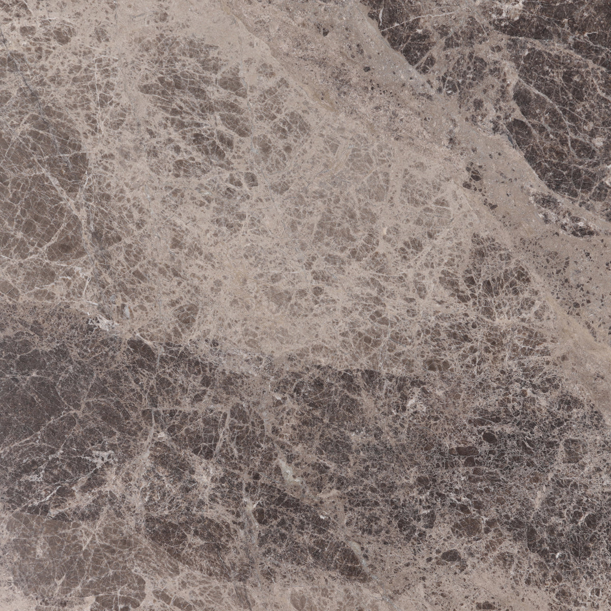 Emperador Dark Polished 12'' x 12''  x 3/8'' Field Tile