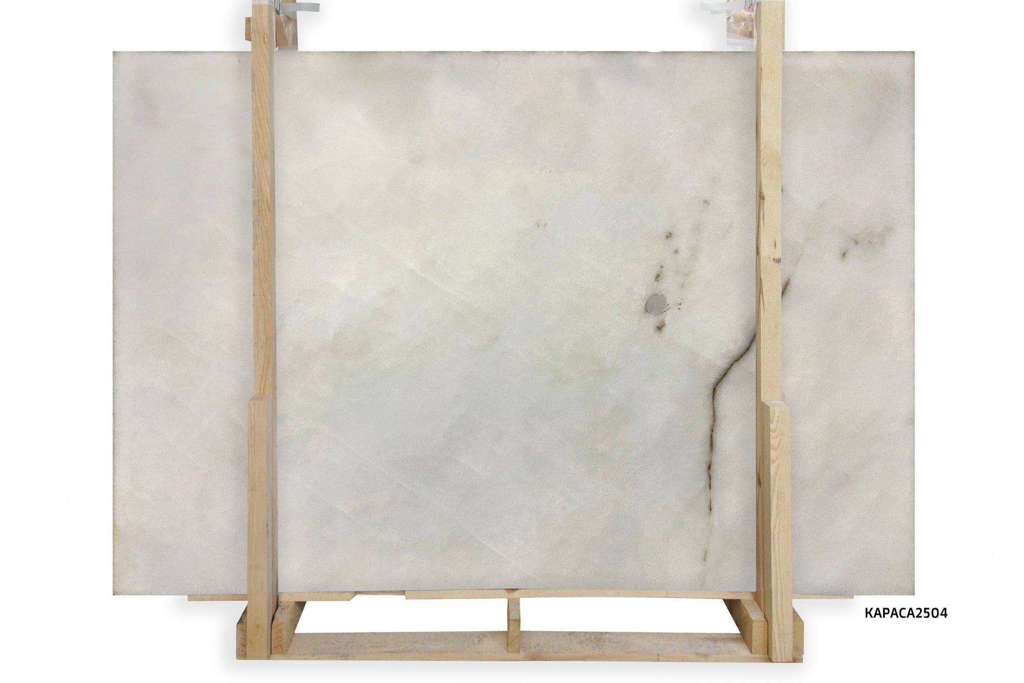 White Quartzite Honed 2CM Slab # CA2505 Building Materials 