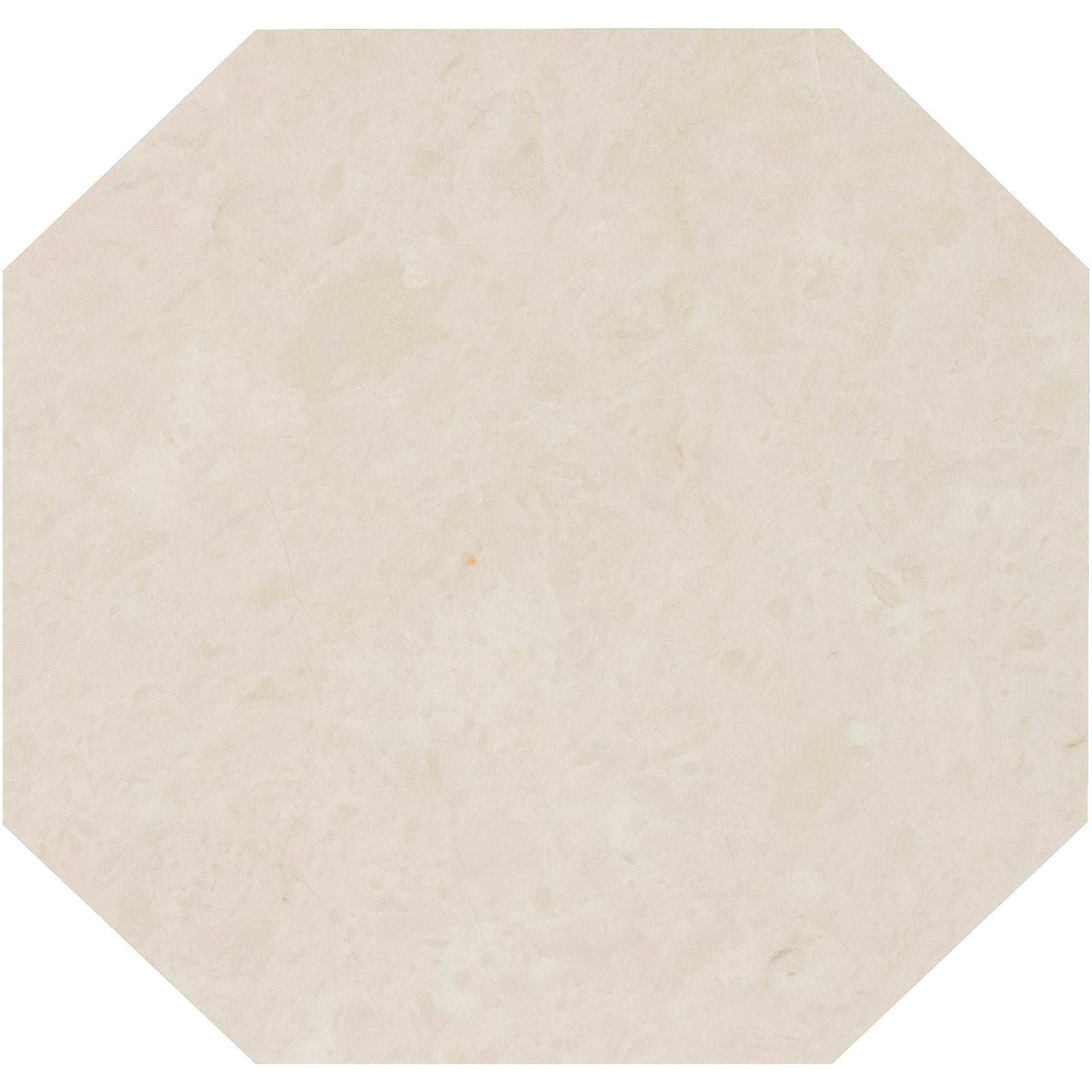 Crema Ella Honed Octagon 12''  x 3/8'' Field Tile Building Materials Crema Ella  Octagon 12'' Marble Field Tile