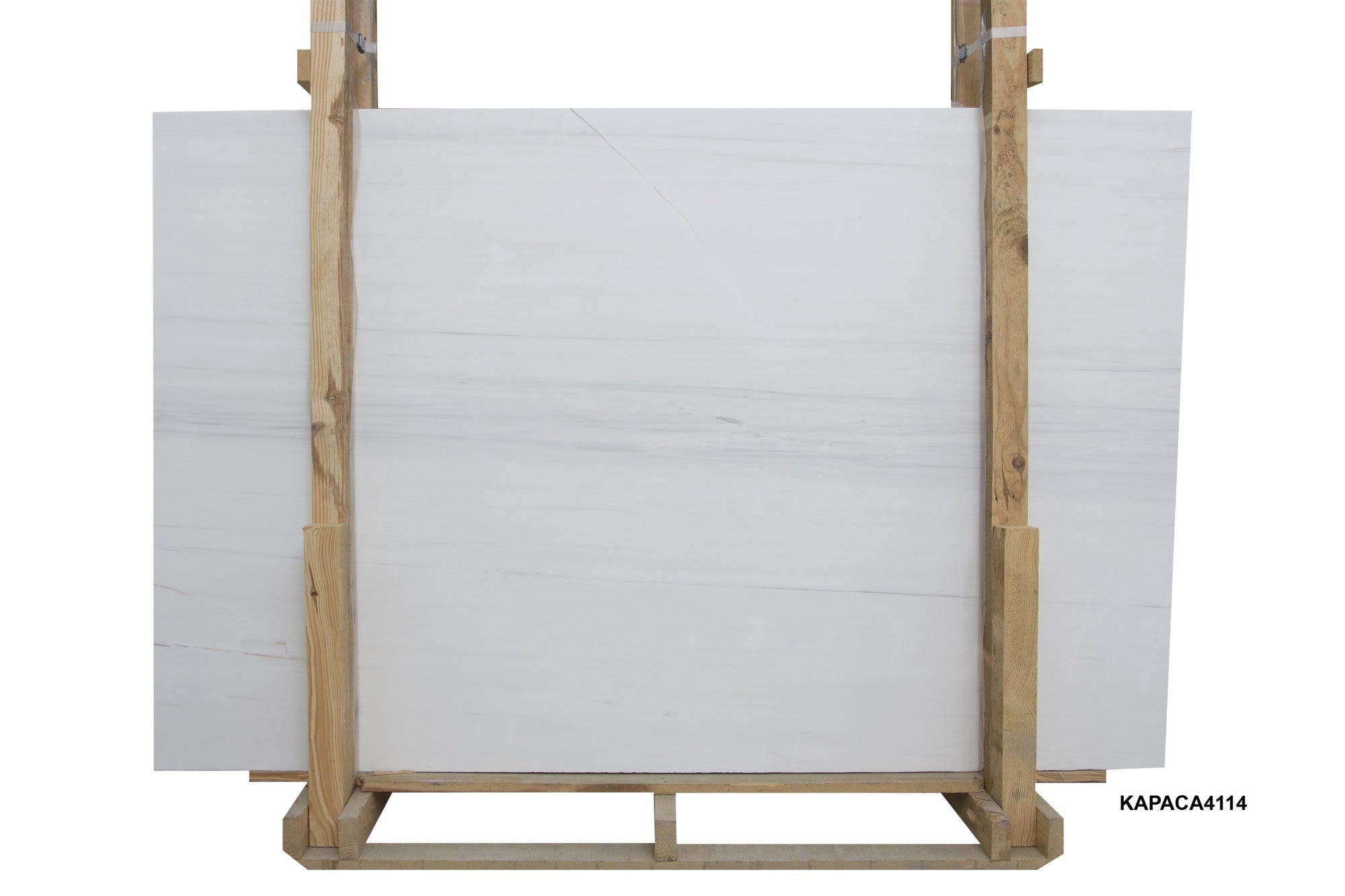 Glacier White Honed 3CM Slab # CA4114 Building Materials 