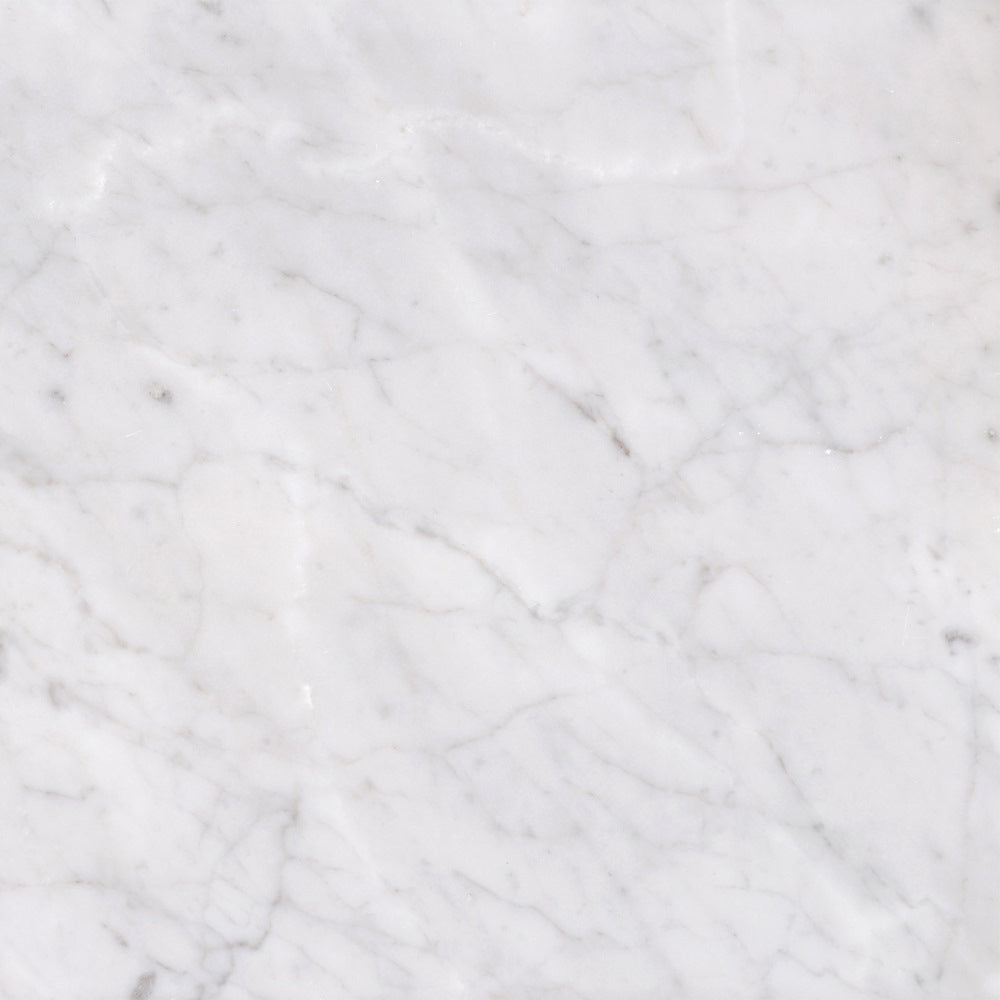 Bianco Carrara Honed 12'' x 12''  x 3/8'' Field Tile