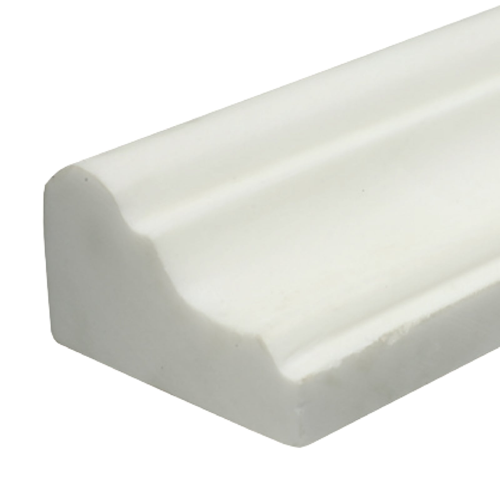 Glacier White Honed Cornice  Molding Building Materials 