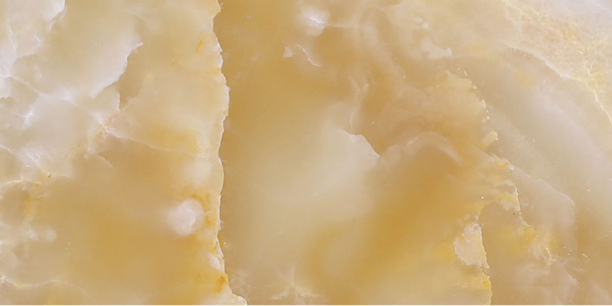 Honey Onyx Polished 3'' x 6''  x 3/8'' Field Tile