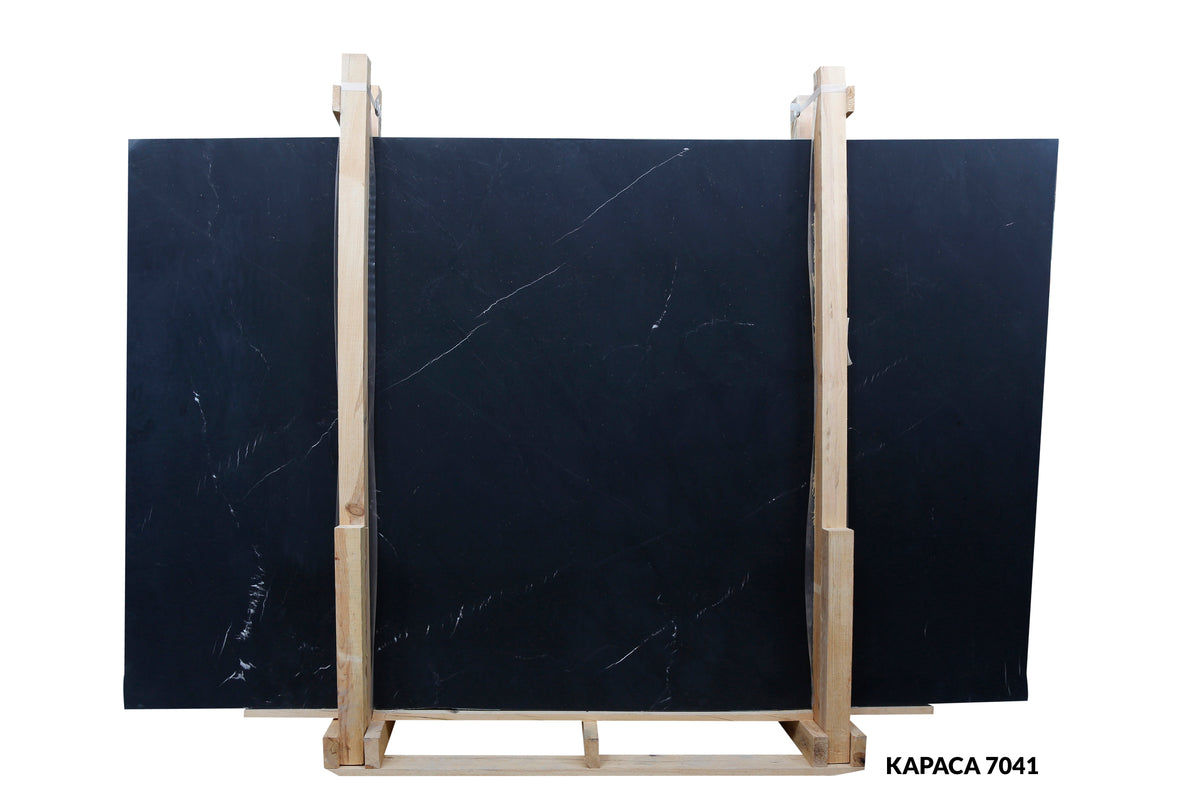 Black Silk Honed  x 2CM Slab # CA7041 Building Materials 