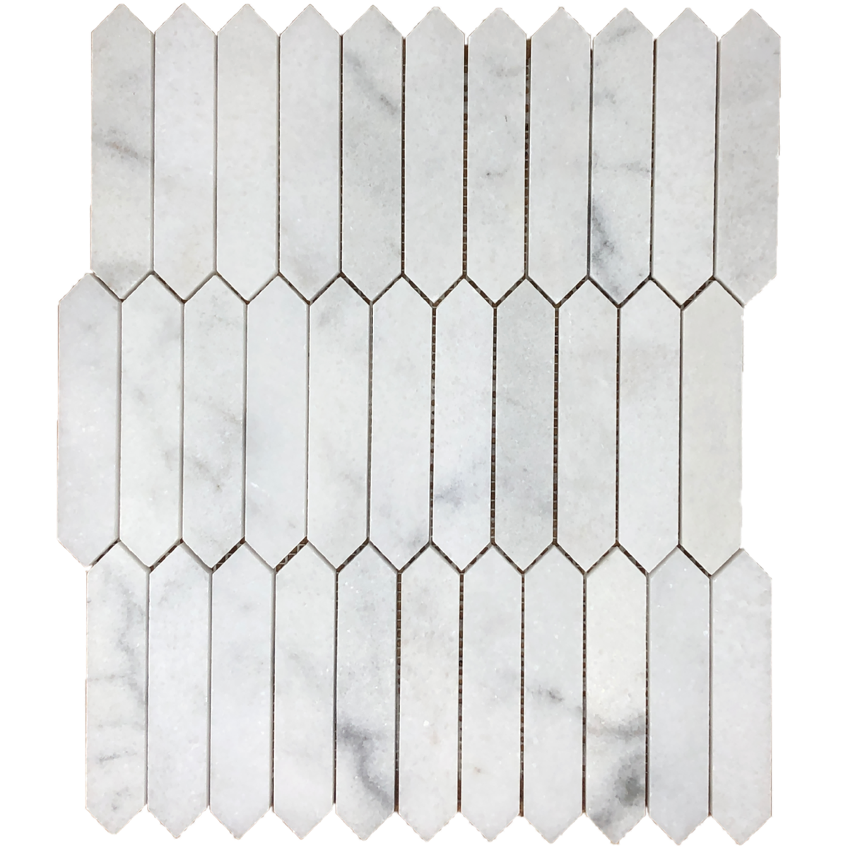 Alba Vera Picket 1''x4'' Honed Mosaic