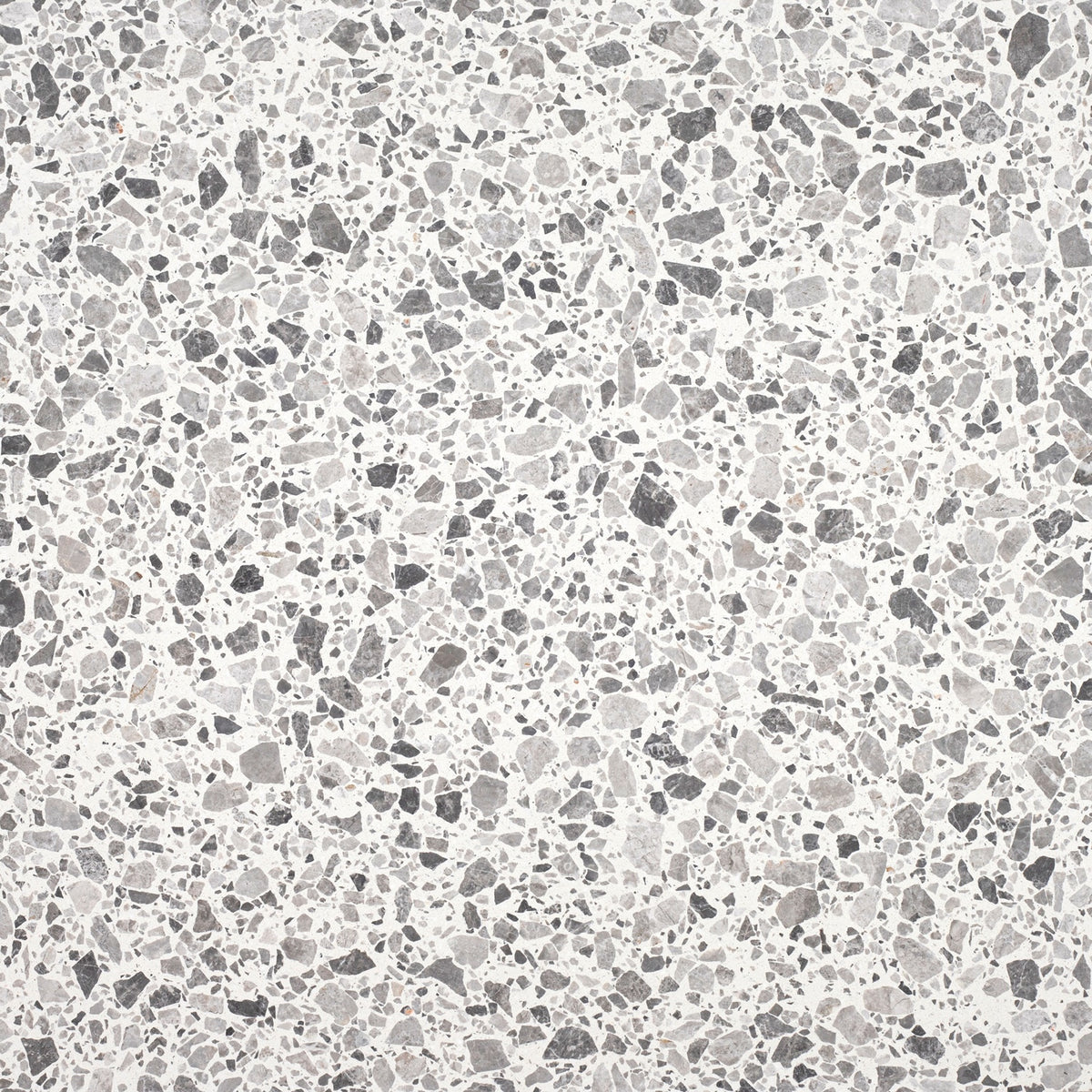 Tundra Grey Honed 24&#39;&#39; x 24&#39;&#39;  x 1/2&#39;&#39; Terrazzo Field Tile #24