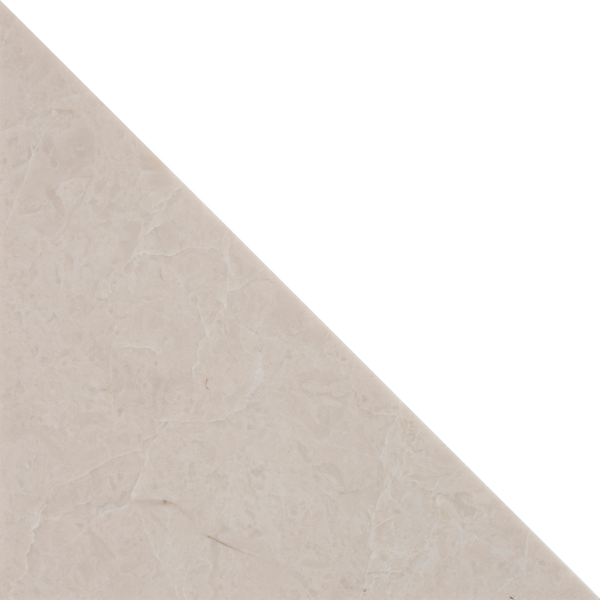 Crema Ella Honed Diamond Triangle  x 3/8'' Field Tile