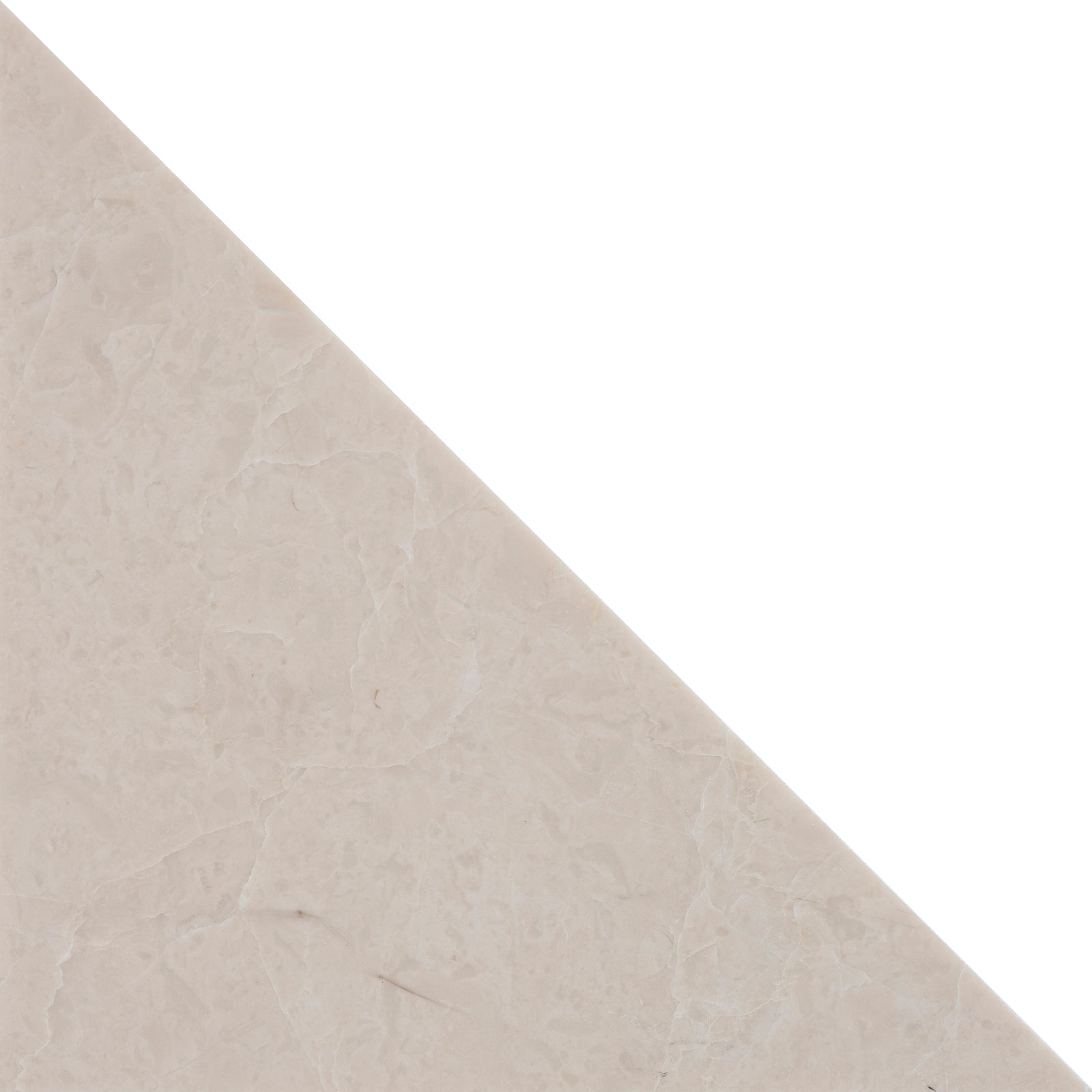 Crema Ella Honed Diamond Triangle  x 3/8'' Field Tile Building Materials 