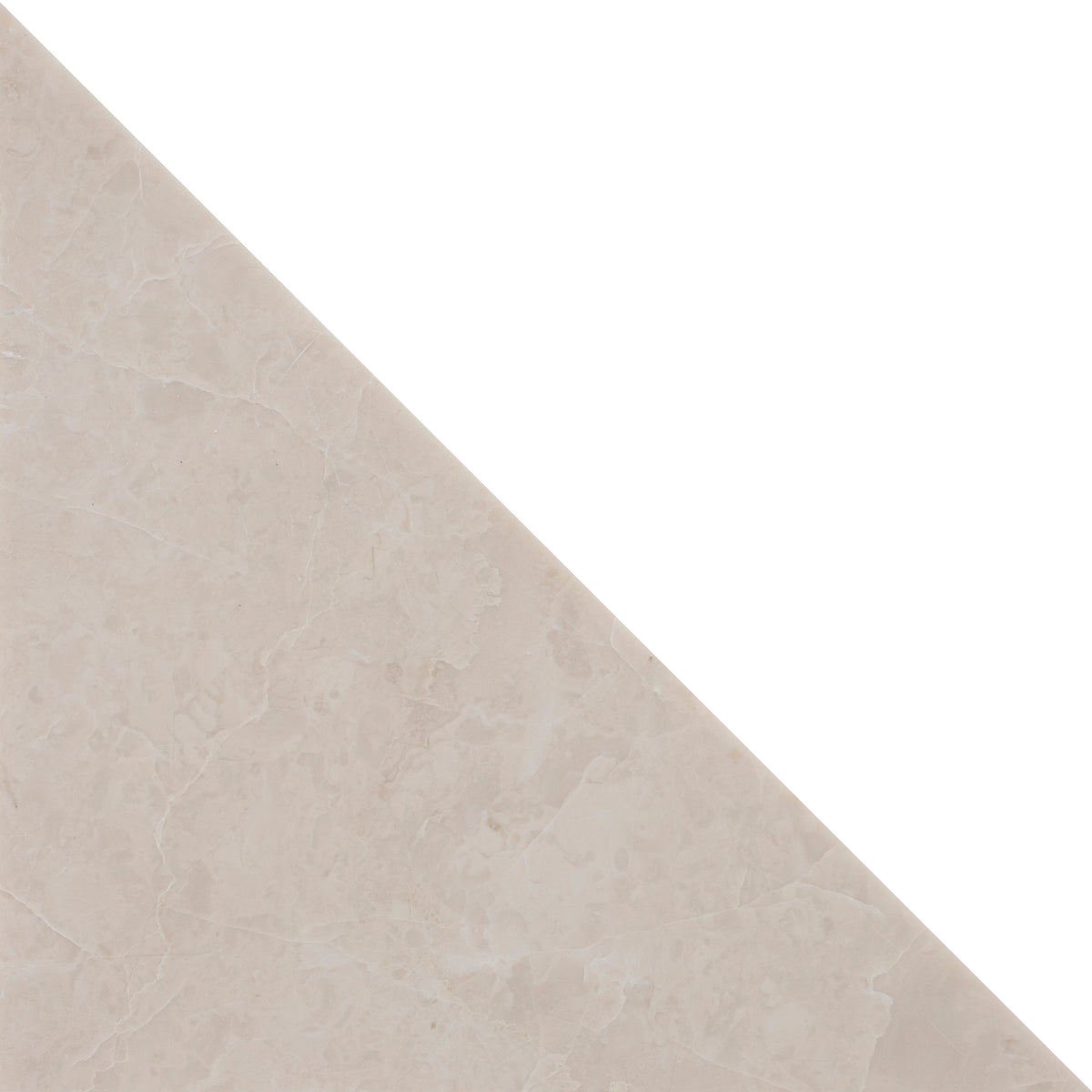Crema Ella Honed Diamond Triangle  x 3/8'' Field Tile
