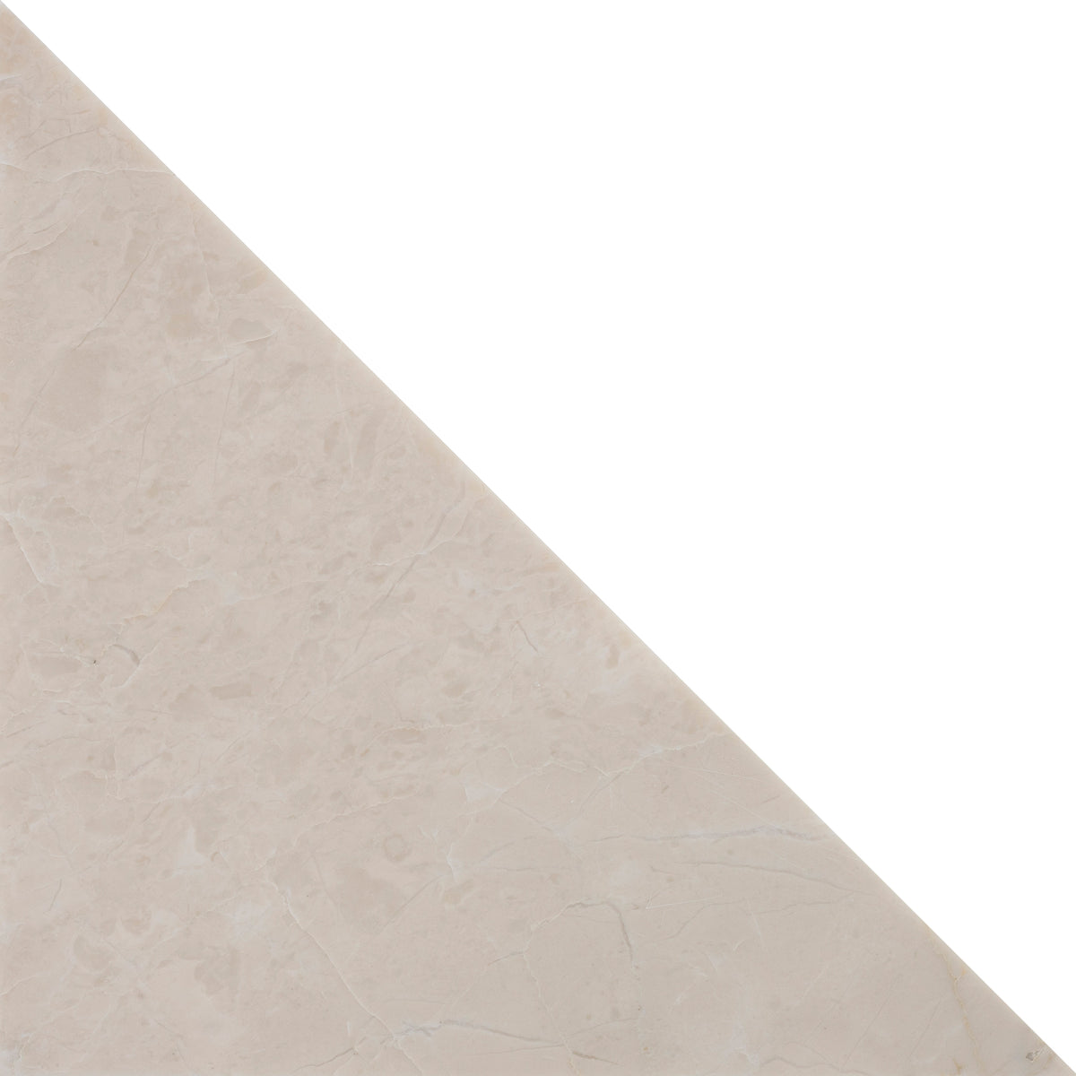 Crema Ella Honed Diamond Triangle  x 3/8'' Field Tile