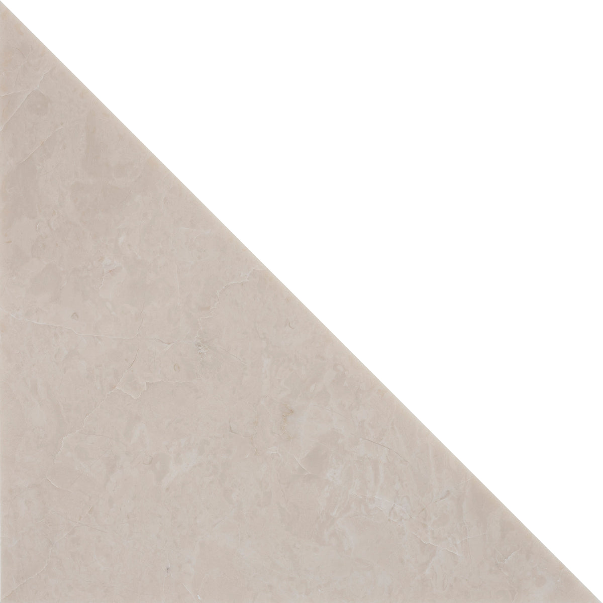 Crema Ella Honed Diamond Triangle  x 3/8'' Field Tile