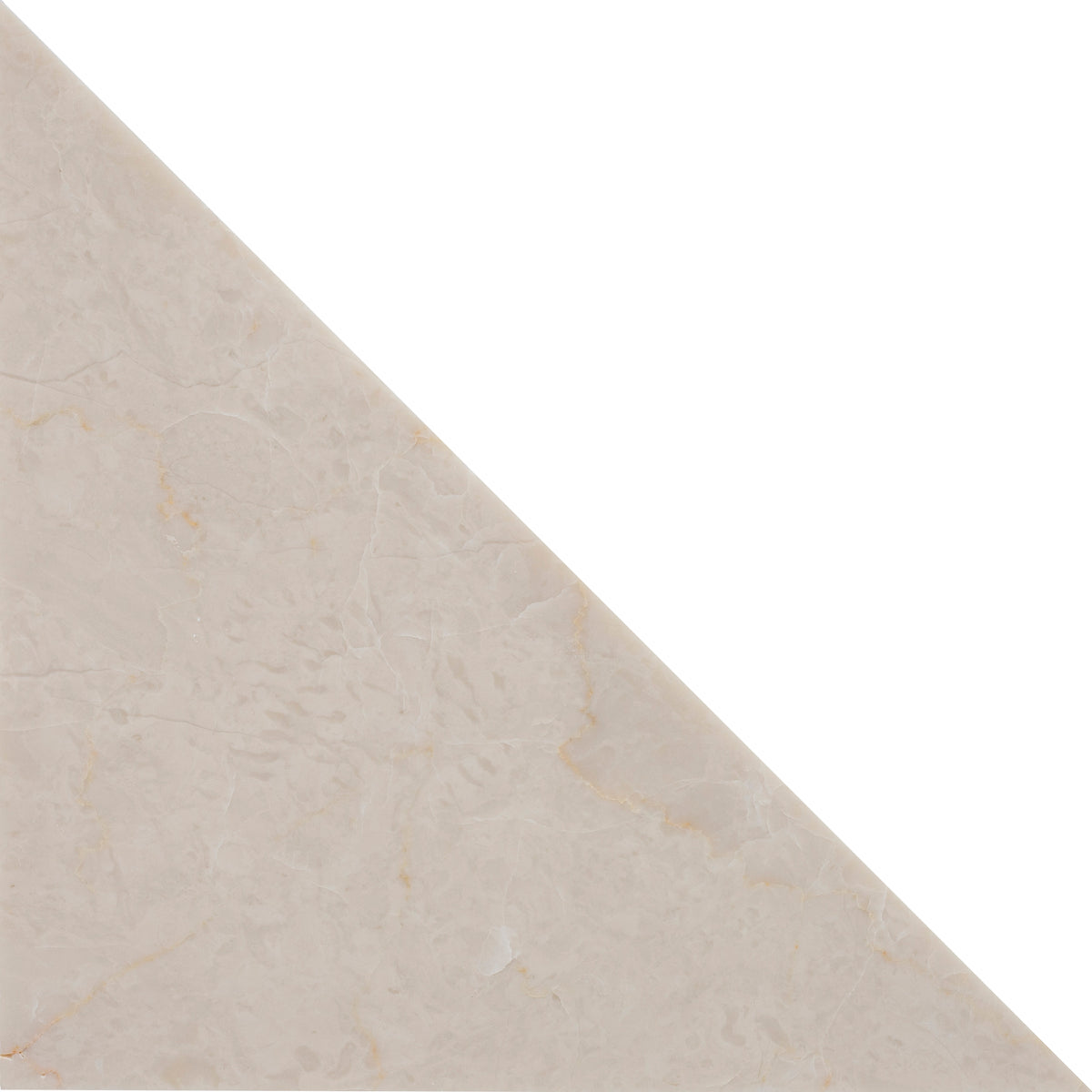 Crema Ella Honed Diamond Triangle  x 3/8'' Field Tile