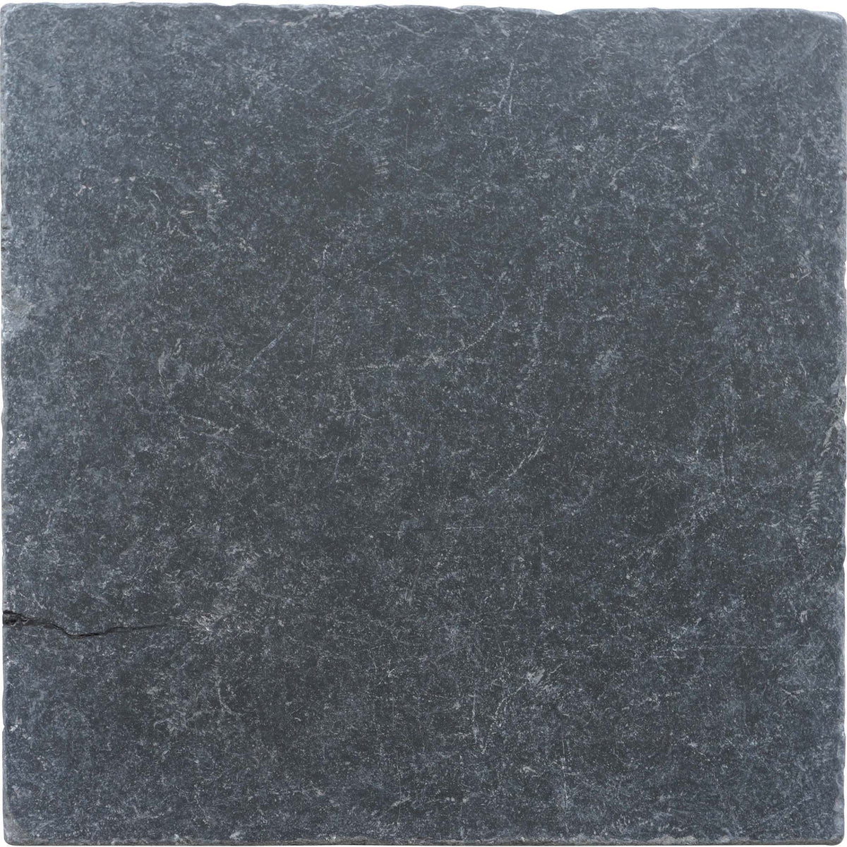 Black Silk Tumbled 12'' x 12''  x 3/8'' Field Tile