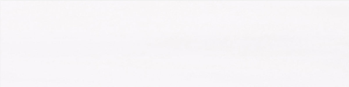 Glacier White Honed 2.5'' x 10''  x 3/8'' Field Tile