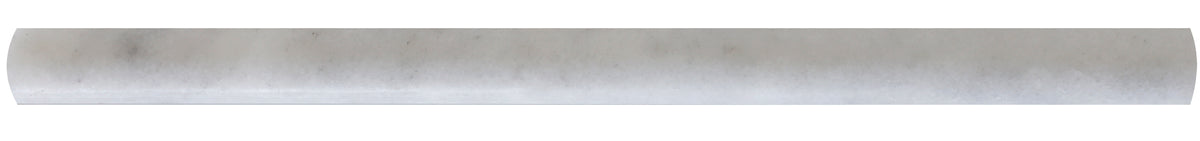 Bianco Carrara Honed Pencil  Molding
