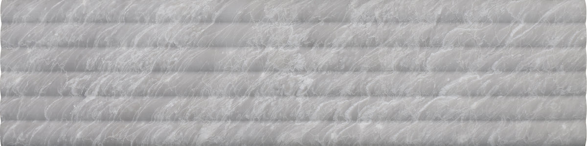 Nordic Grey Honed Flute-Out 6'' x 24''  x 1/2'' Field Tile