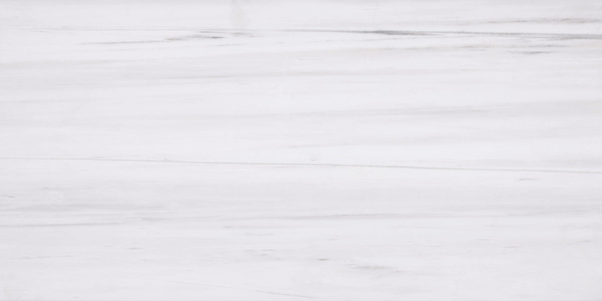 Glacier White Alanur Honed 12'' x 24''  x 3/8'' Field Tile Building Materials 