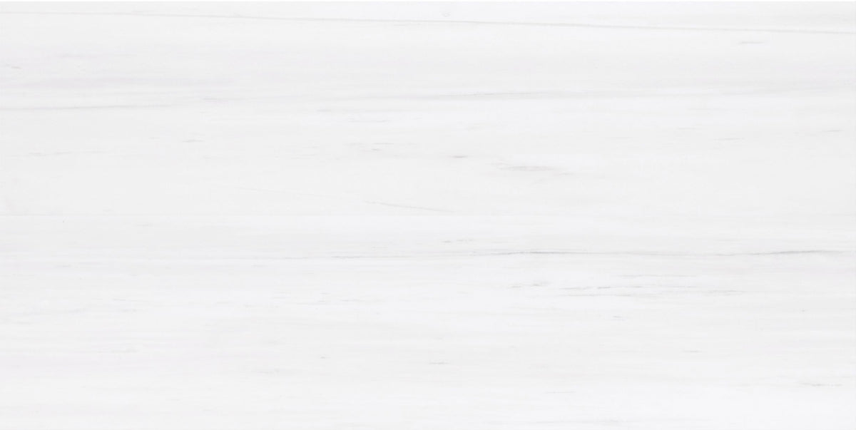 Glacier White Alanur Polished 12'' x 24''  x 3/8'' Field Tile