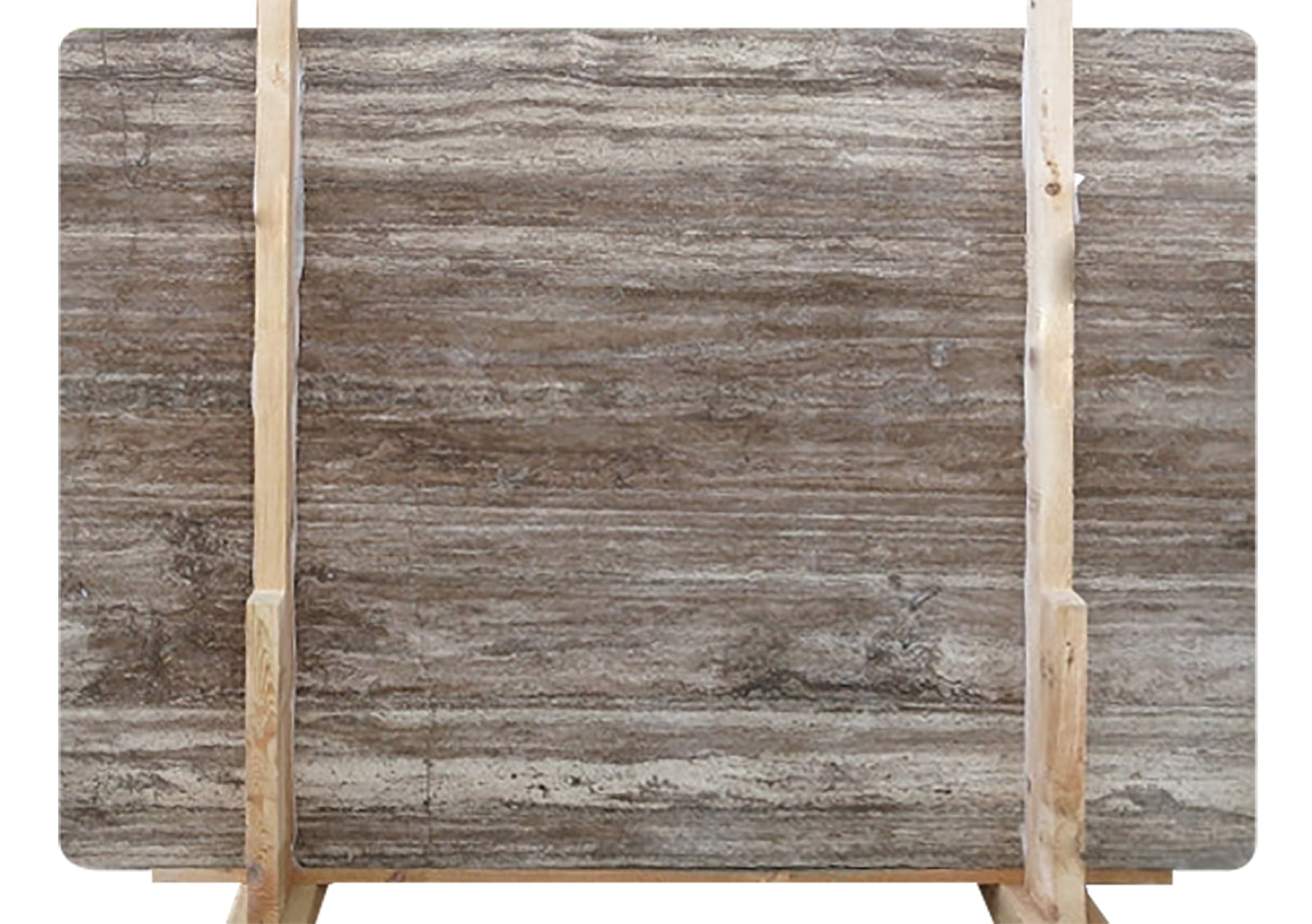 Silver Brown VC Polished 3CM Slab # TG756 Building Materials 