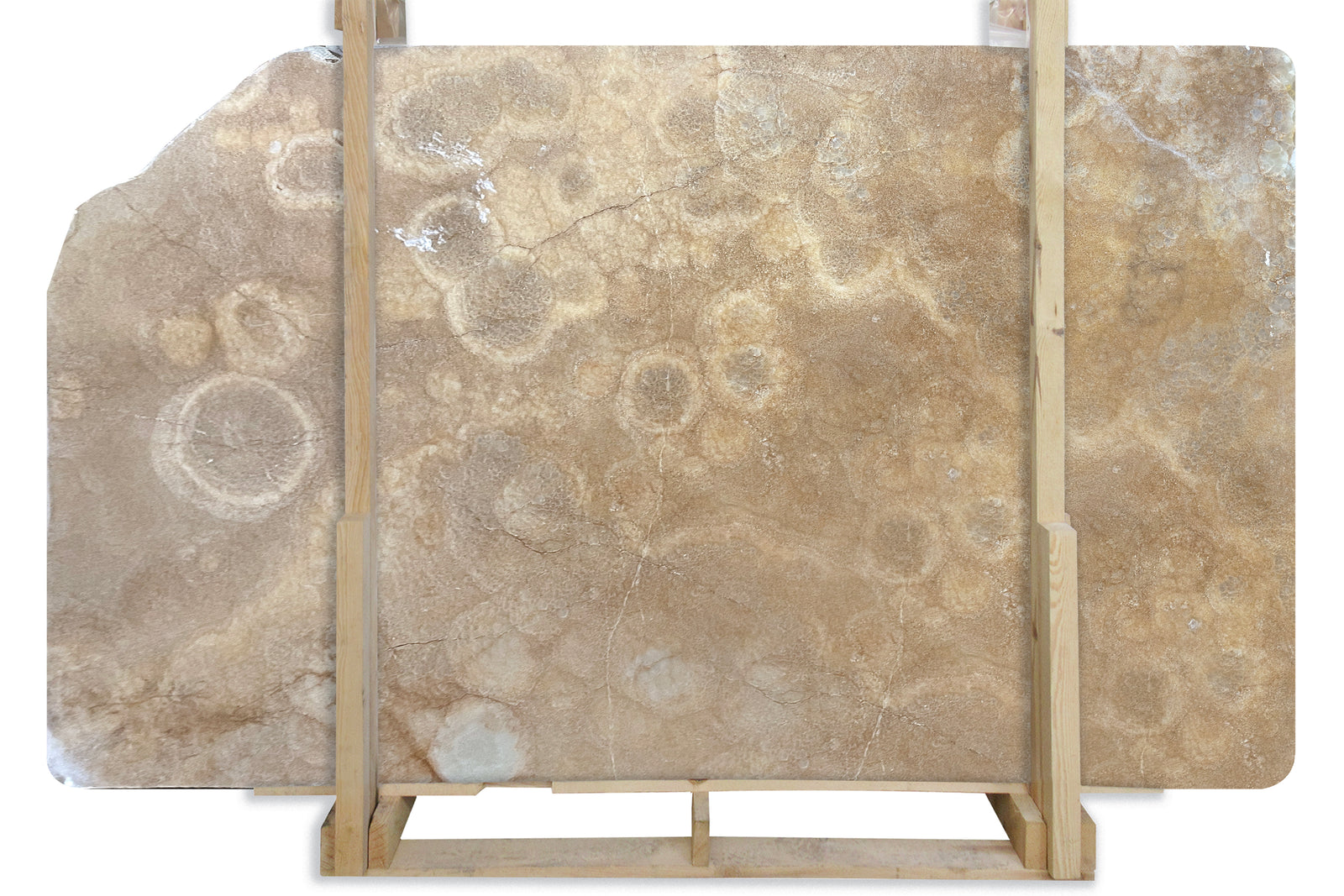 Amber Onyx Polished 2CM Slab # 1097008A Building Materials 