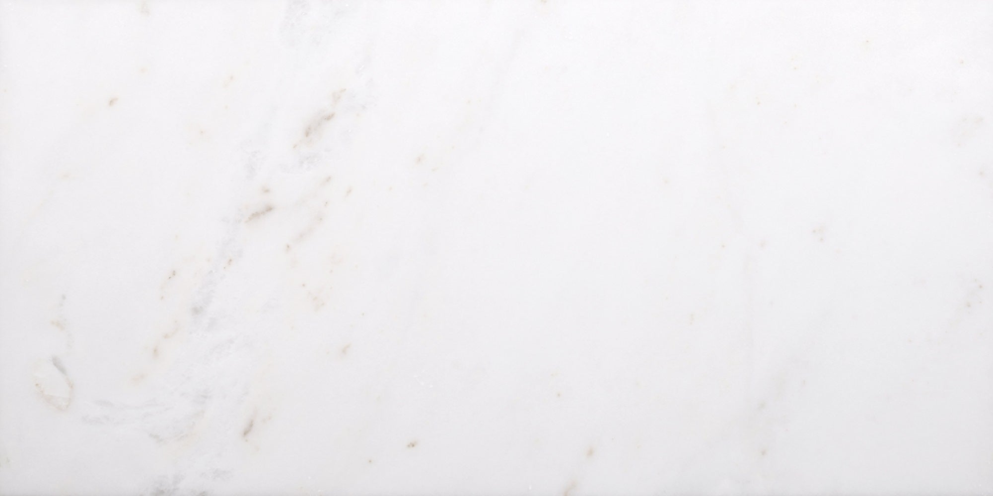Afyon White Polished 3'' x 6''  x 3/8'' Field Tile Field Tile 