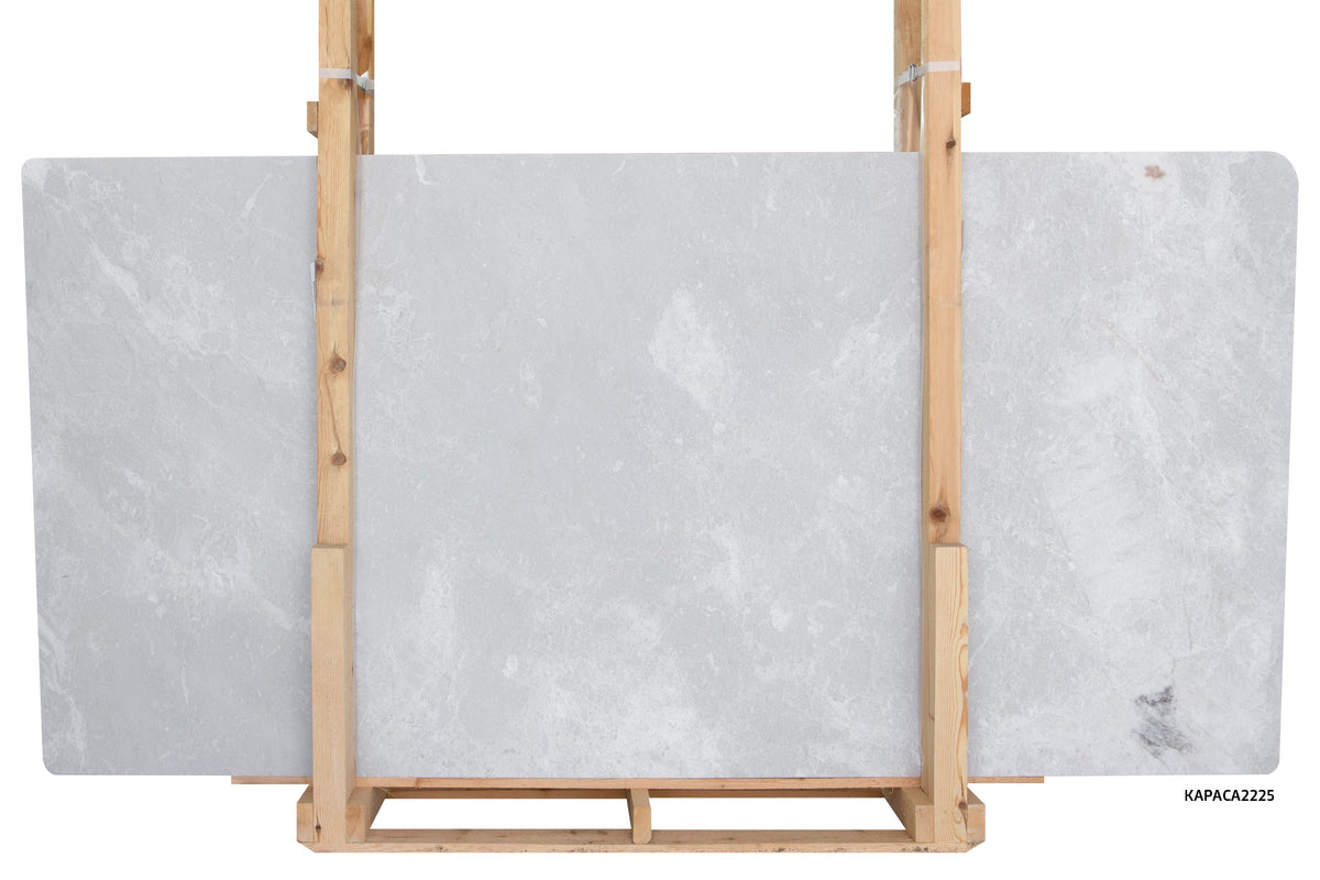 Pearl White Honed  x 3CM Slab # CA2225 Building Materials 