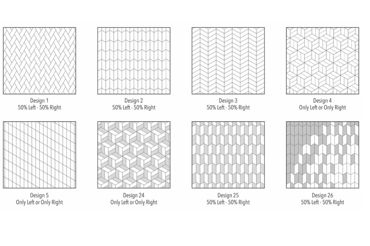 Nordic Grey Honed Swan Right  x 3/8'' Field Tile