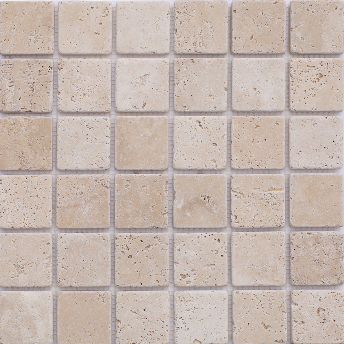Classic Light CC 2''x2'' Tumbled Mosaic Building Materials 