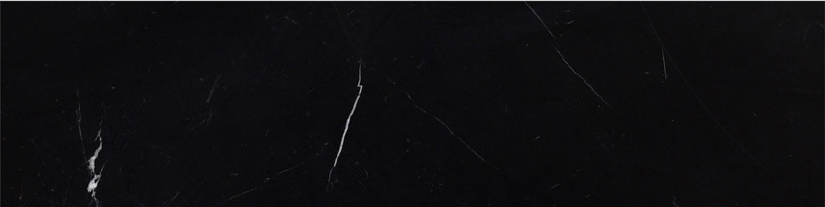 Black Silk Polished 3'' x 12''  x 3/8'' Field Tile