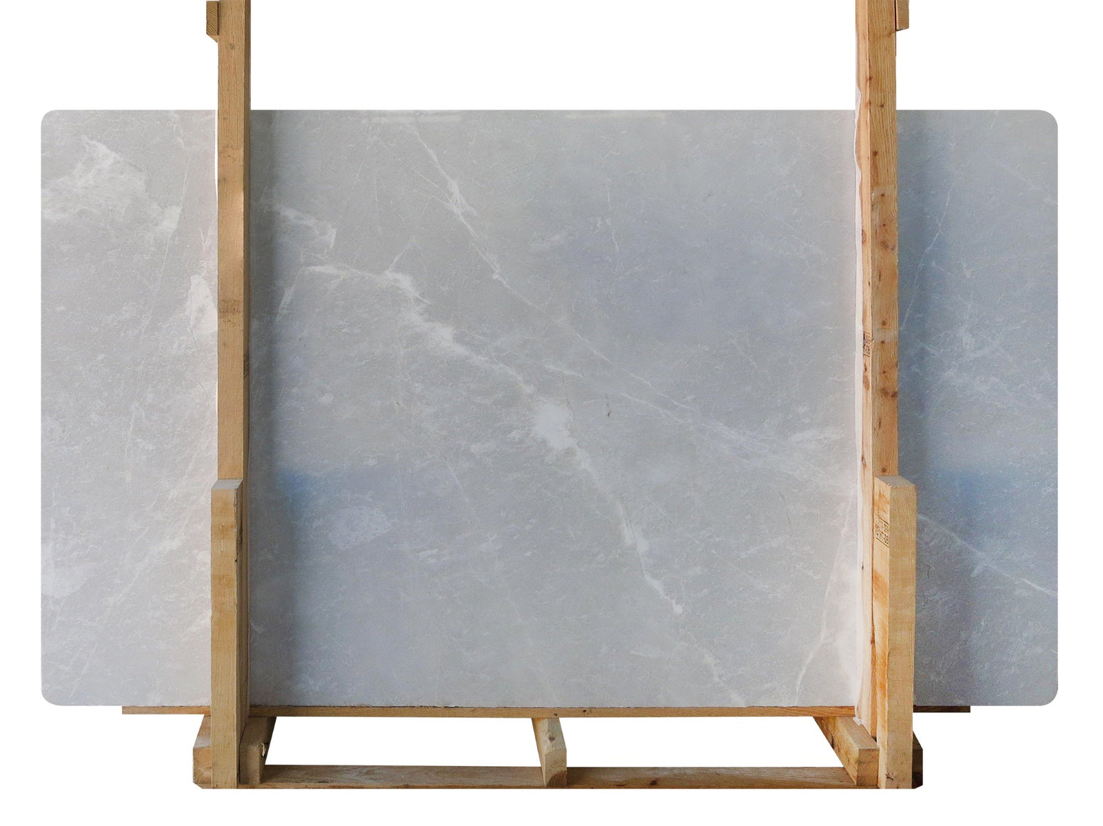 Pearl White Polished  x 3CM Slab # MG144 Building Materials 