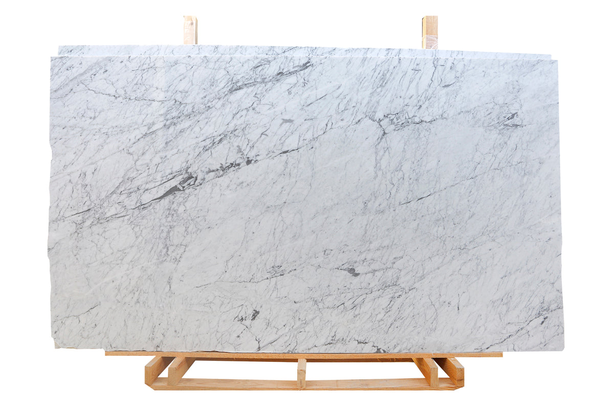 Bianco Carrara Polished  x 2CM Slab # CA5825
