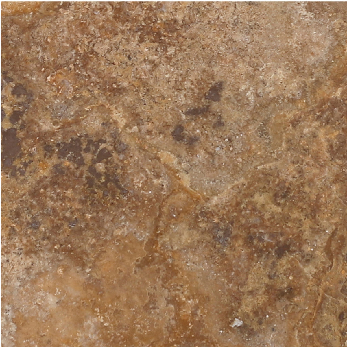 Kona Brown CC Tumbled 4'' x 4''  x 3/8'' Field Tile