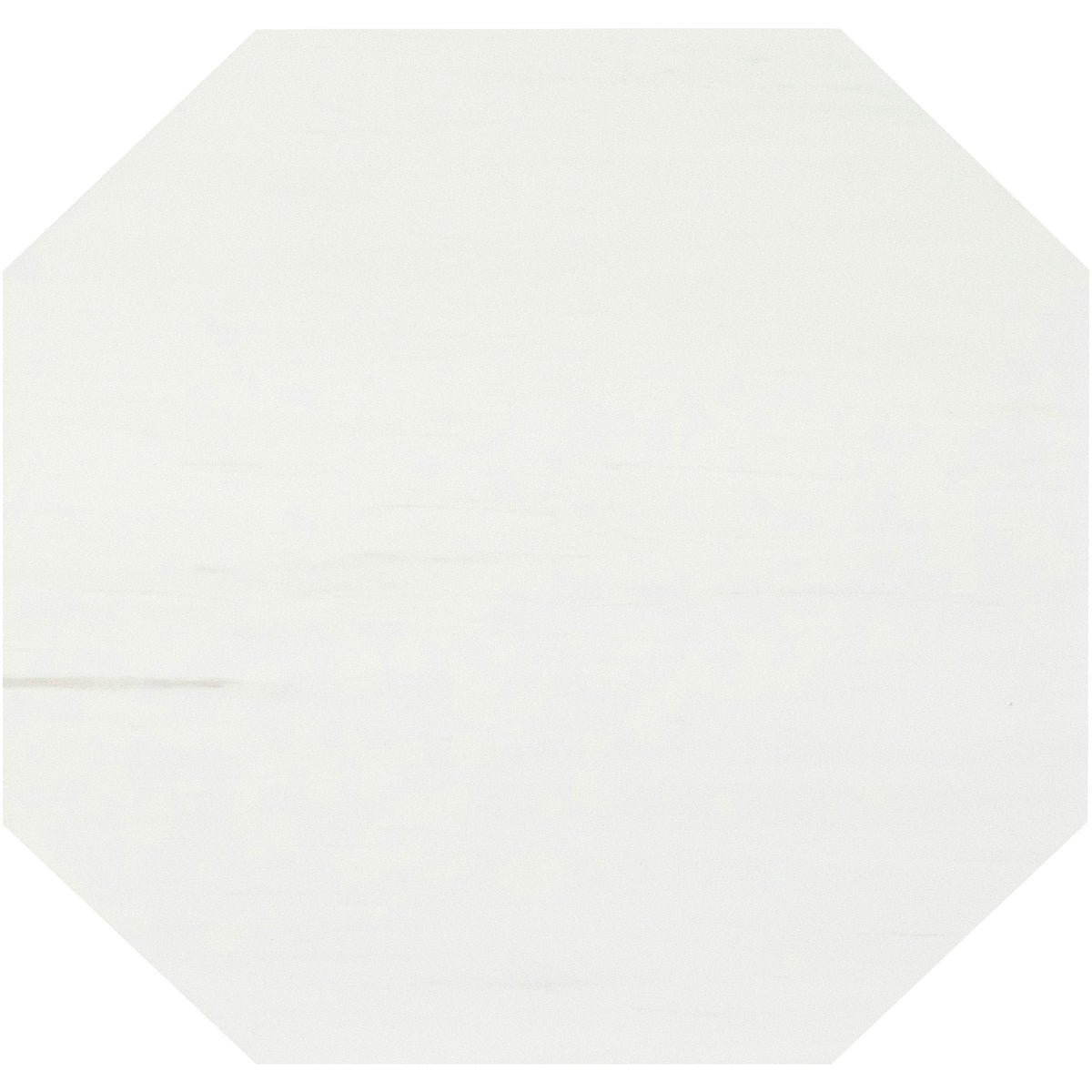 Glacier White Honed Octagon 12''  x 3/8'' Field Tile