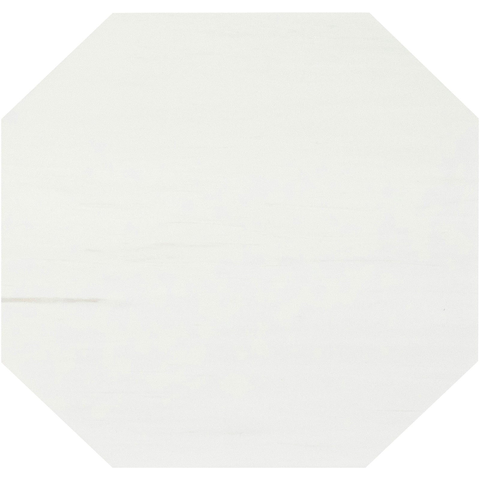 Glacier White Honed Octagon 12''  x 3/8'' Field Tile Building Materials 