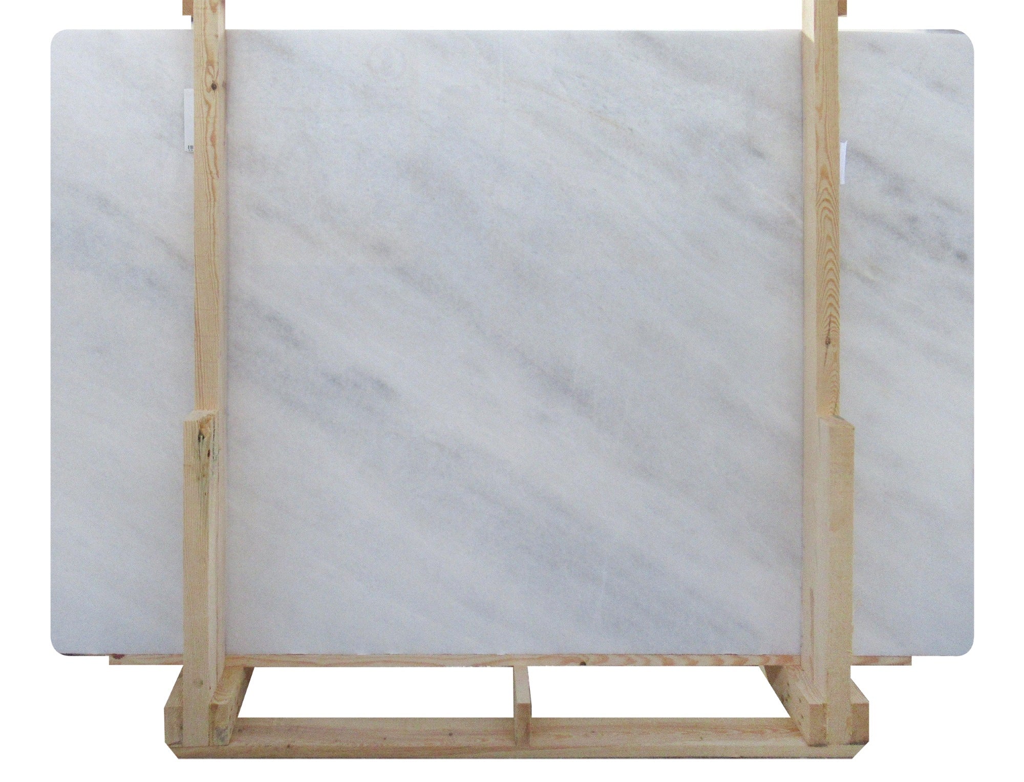 Biarritz White Polished 2CM Slab # O9411 Building Materials 