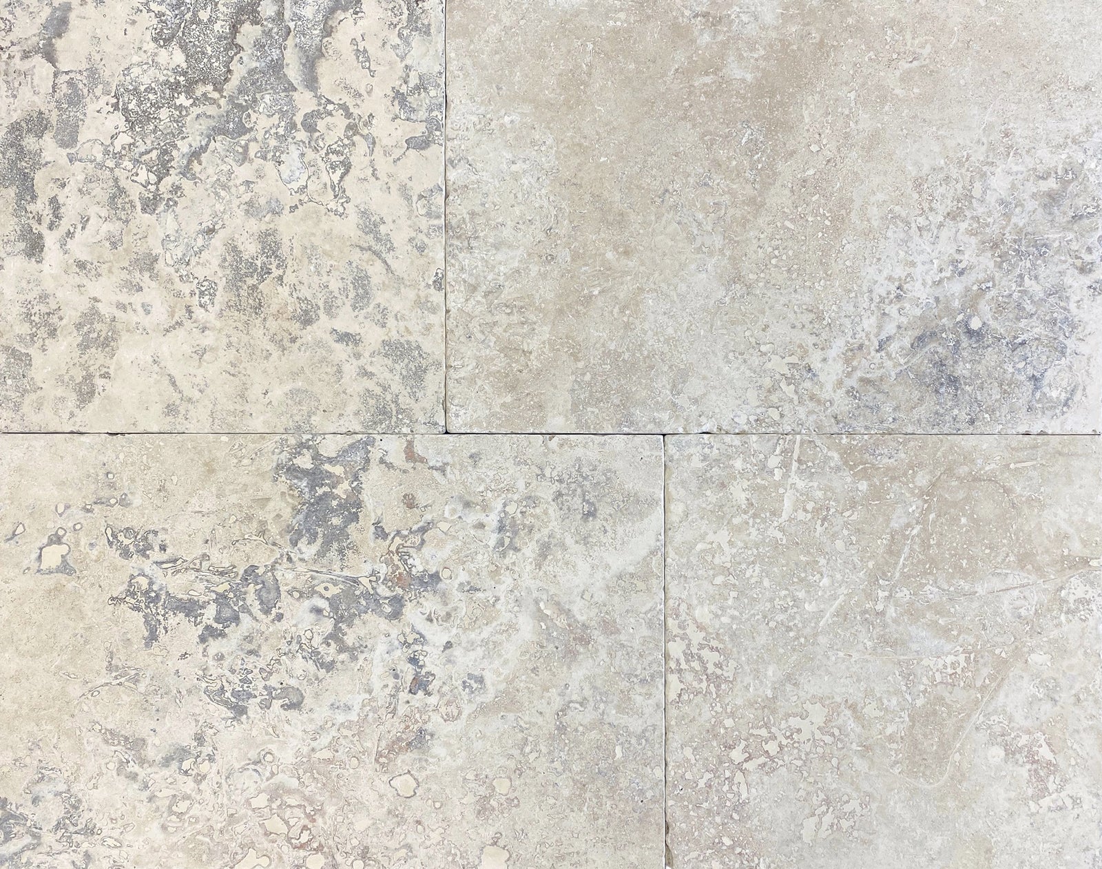 Alabastrino Rustic CC French Pattern 8''x8'', 8''x16'', 16''x16'', 16''x24'' Tumbled Field Tile Field Tile 