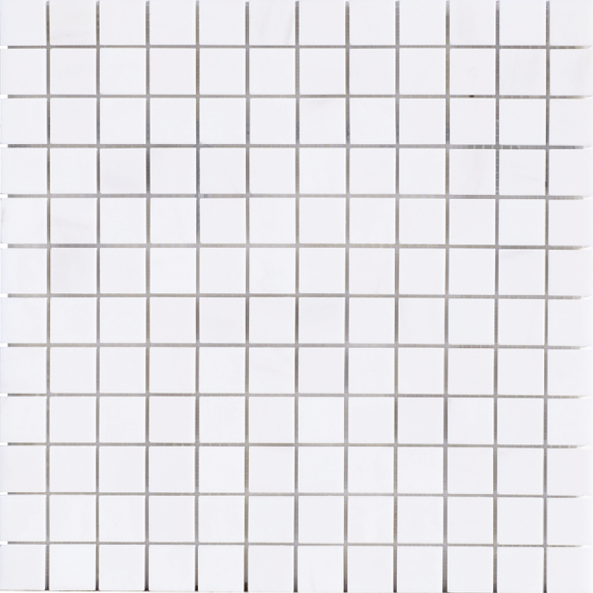 Glacier White 1''x1'' Honed Mosaic