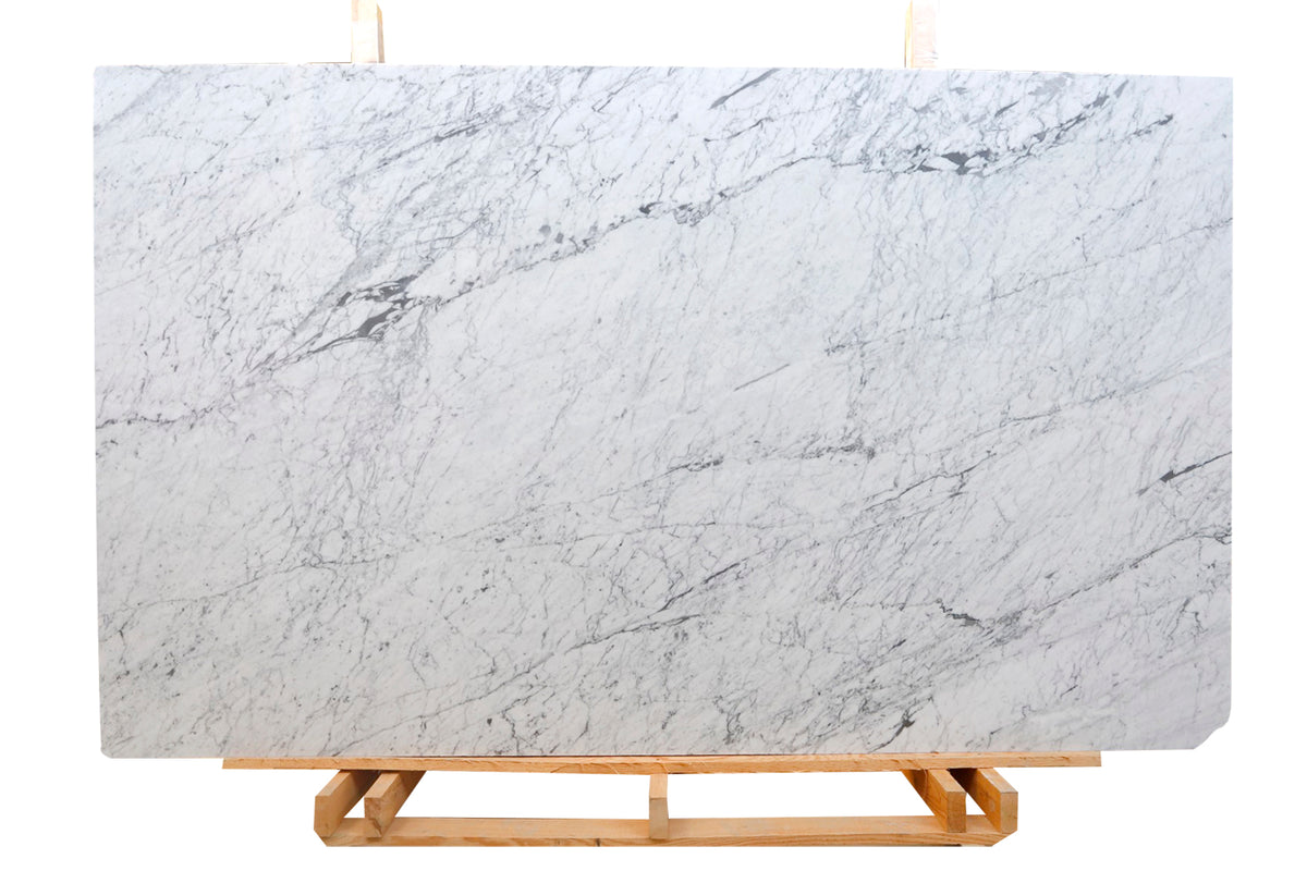 Bianco Carrara Polished  x 2CM Slab # CA5828