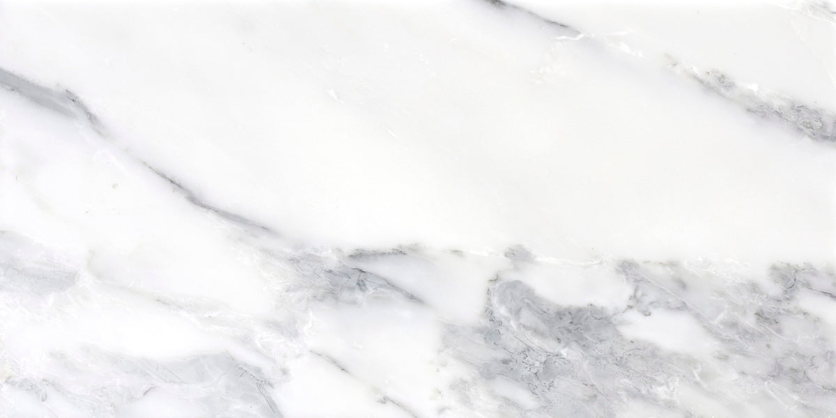 Statuario Honed 12'' x 24''  x 3/8'' Field Tile
